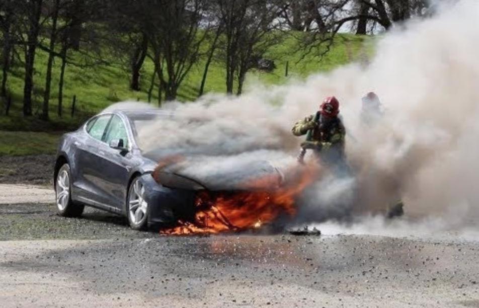 electric vehicle fire